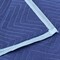Sure-Max 12 Moving & Packing Blankets - Deluxe Pro - 80" x 72" (40 lb/dz weight) - Professional Quilted Shipping Furniture Pads Royal Blue